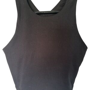 Kyodan Built In Sports Bra Tank Women's Medium Black